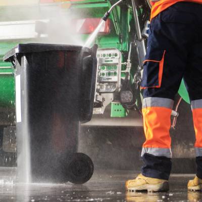 Trash Bin Cleaning